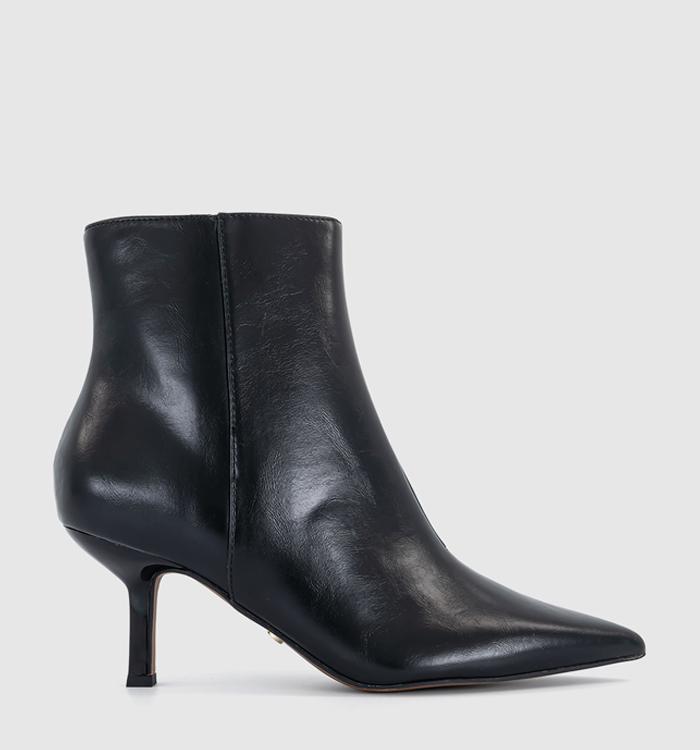 OFFICE Alara Kitten Heel Ankle Boots Black