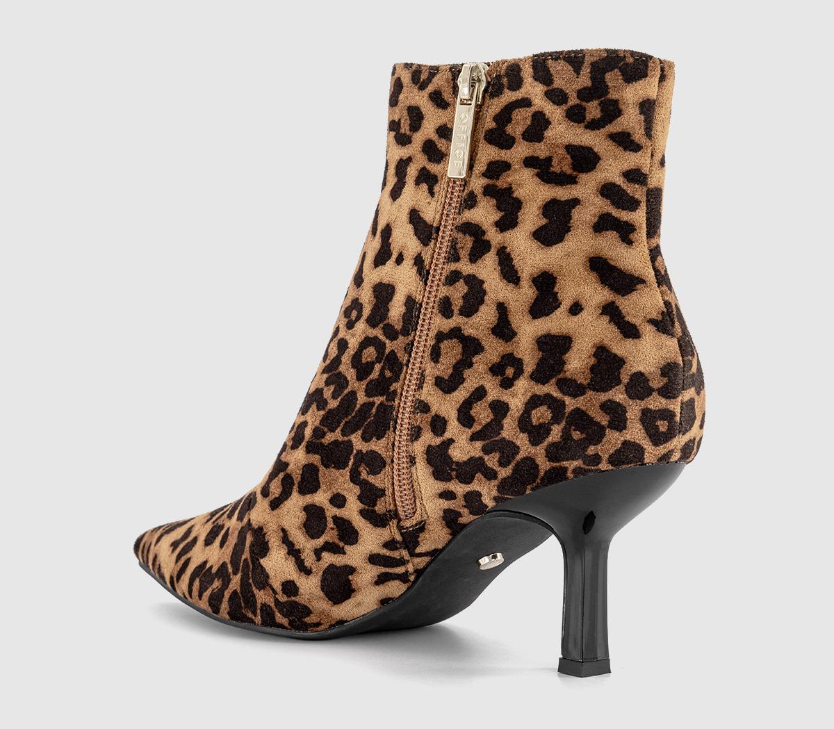 OFFICEAlara Kitten Heel Ankle BootLeopard