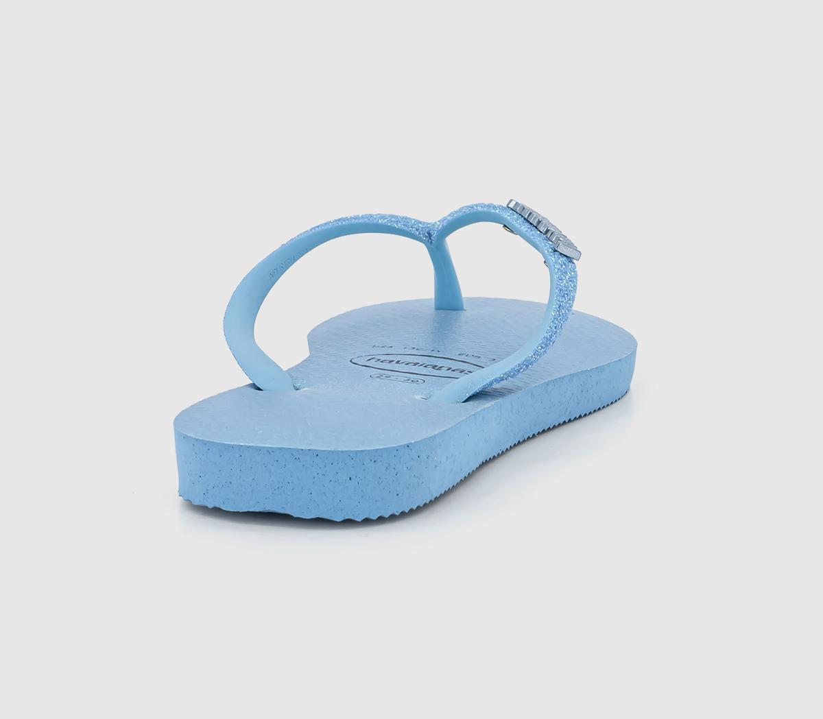 Havaianas Havaianas Kids Slim Glitter Iridescent Flip Flops