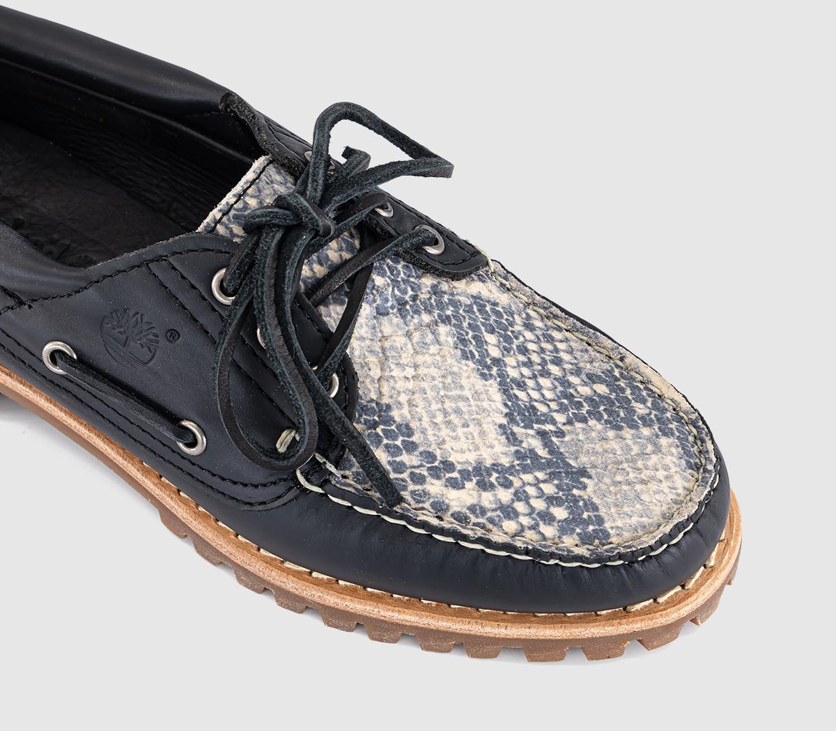 TimberlandNoreen Boat ShoesSnake Print Suede