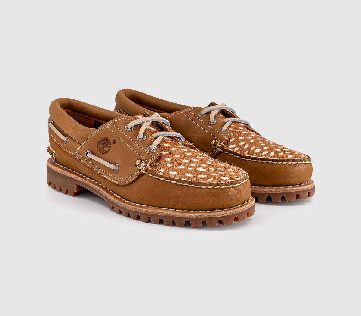 TimberlandNoreen Boat ShoesMid Brown Deer Print