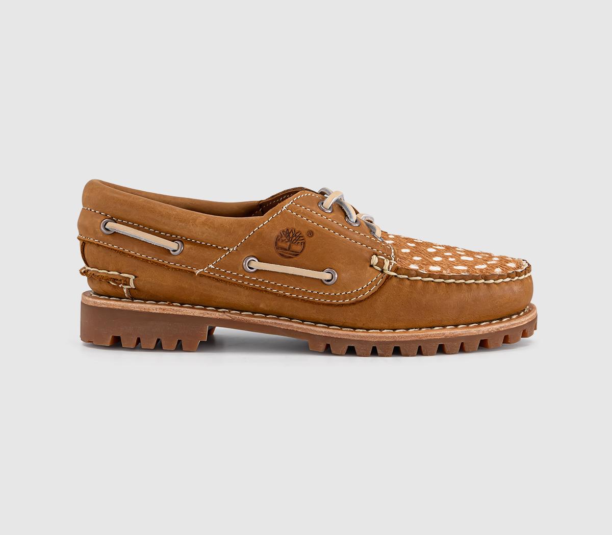 TimberlandNoreen Boat ShoesMid Brown Deer Print