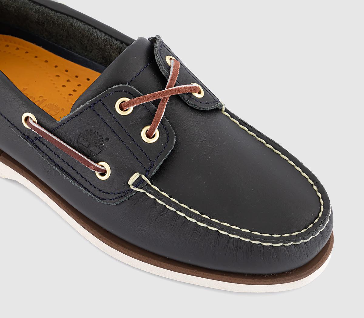 Timberland Classic Boat Shoes Timberland Classic Boat Shoes Navy Leather
