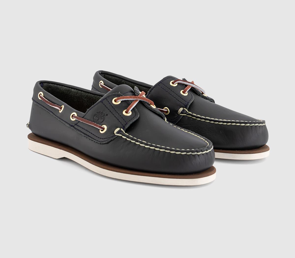 Timberland Classic Boat Shoes Timberland Classic Boat Shoes Navy Leather