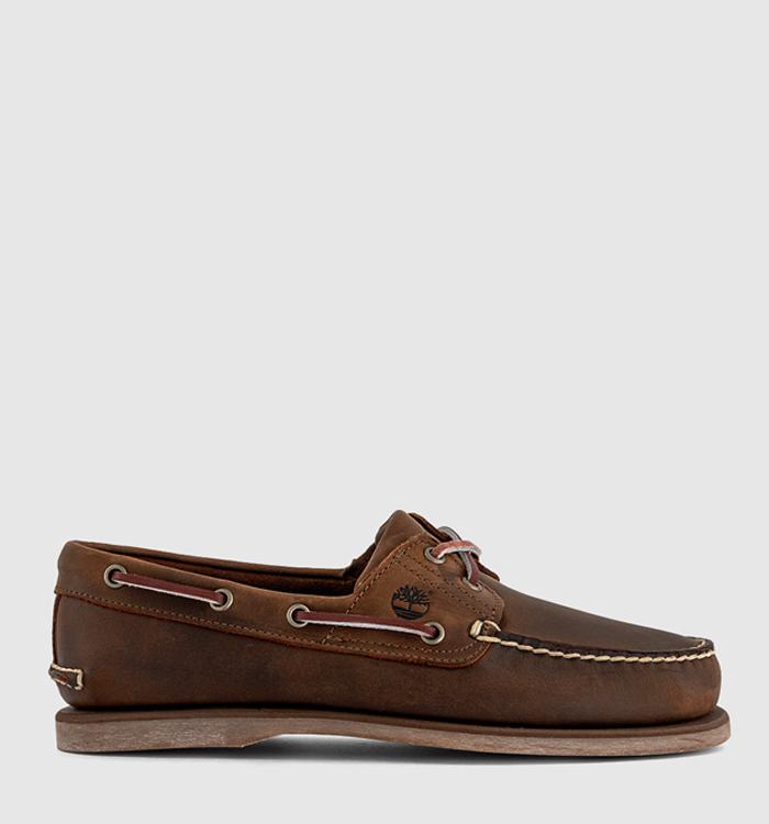 Timberland Timberland Classic Boat Shoes Light Brown Leather