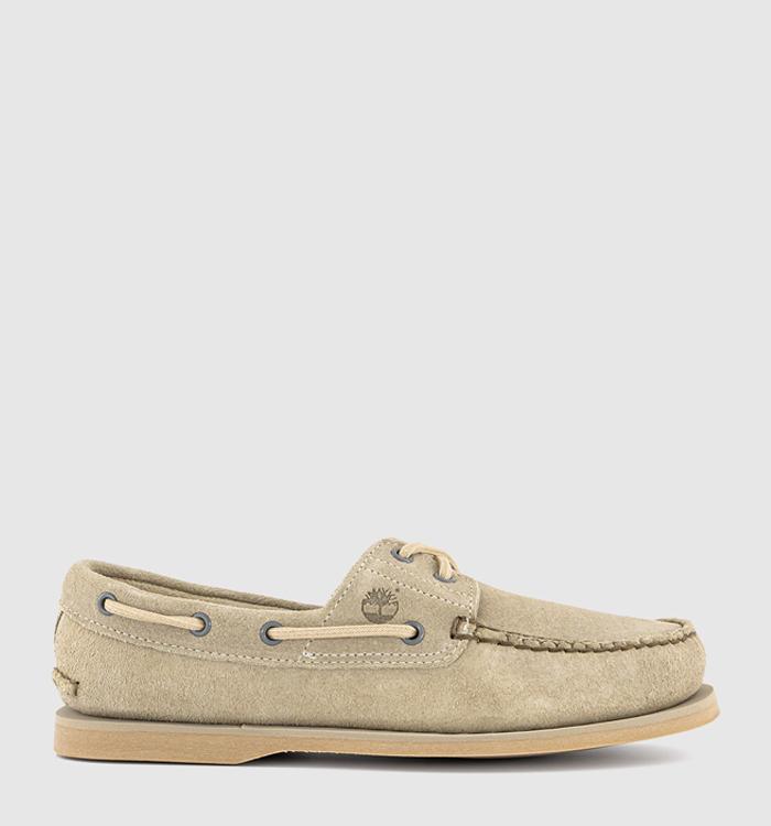 Timberland Timberland Classic Boat Shoes Light Green Suede