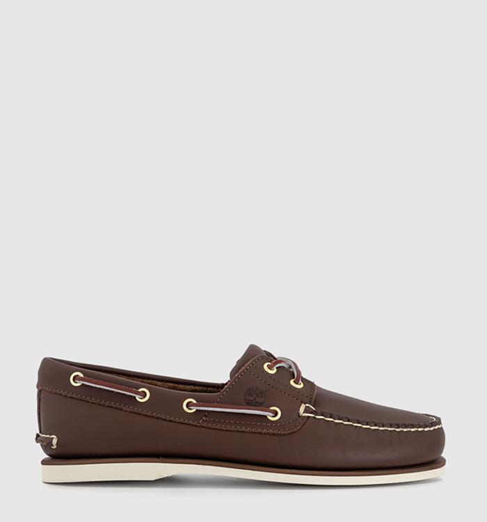 Timberland Timberland Classic Two Eye Boat Shoes Brown