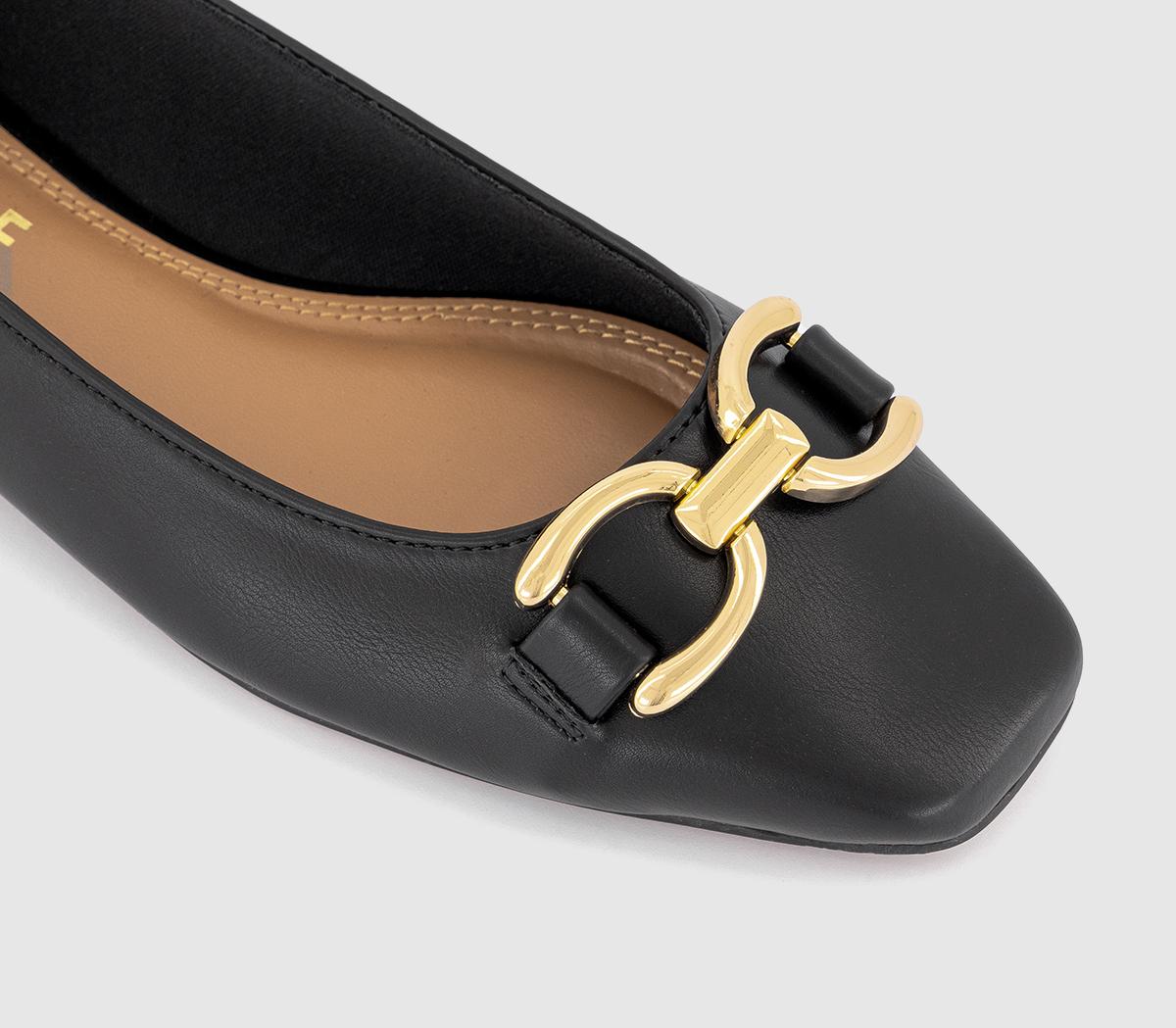 OFFICEFaith Trim Ballet Pumps OFFICEFaith Trim Ballet PumpsBlack