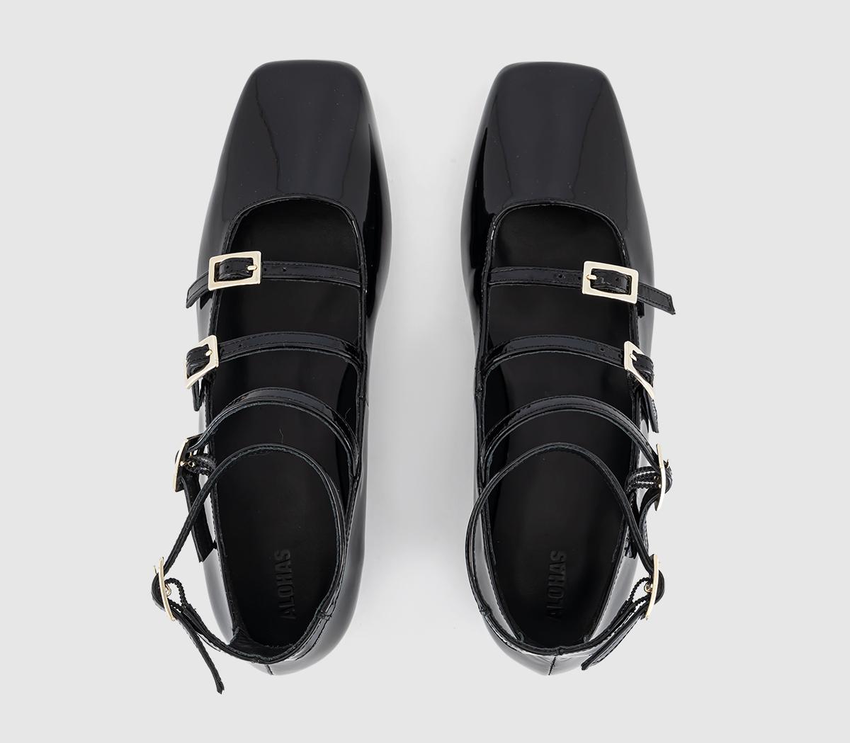 ALOHASLuke Ballet FlatsBlack