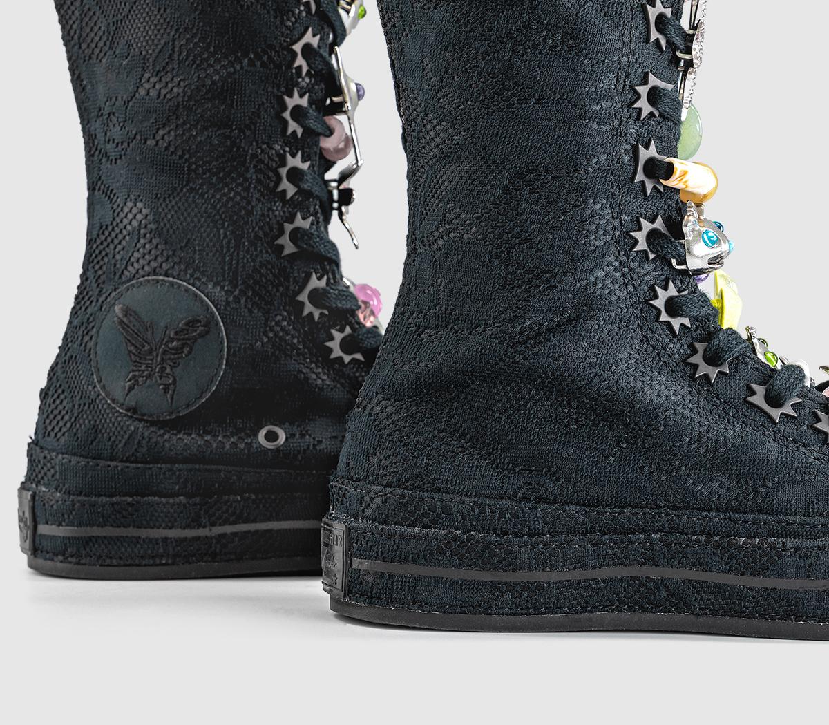 ConverseCollina Strada x Converse All Star XX HI TrainersCollina Strada  Black Black Black
