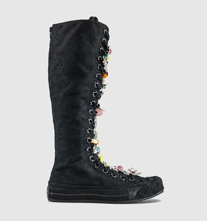 Converse Collina Strada x Converse All Star XX HI Trainers Collina Strada  Black Black Black