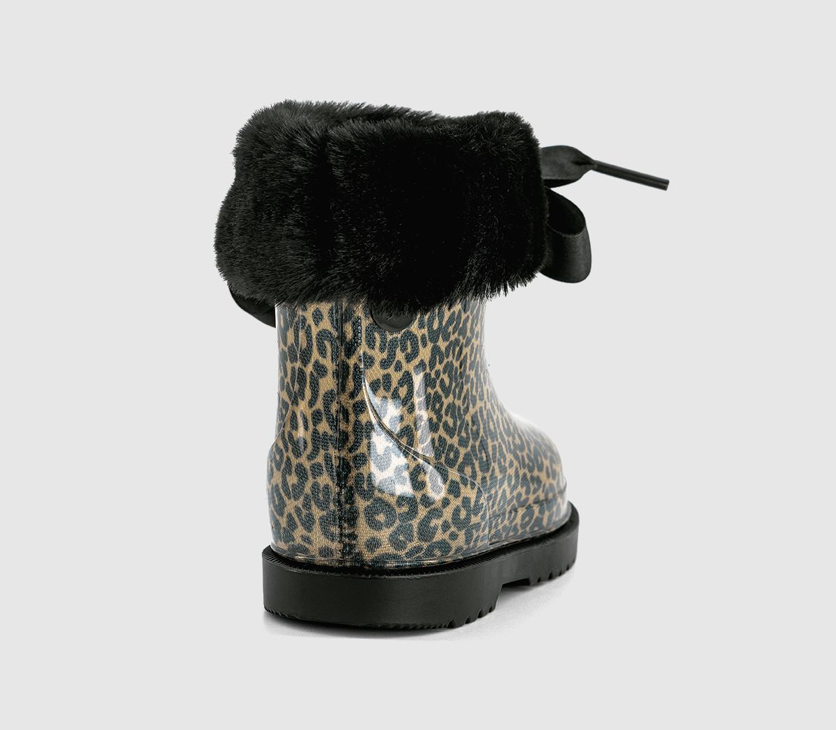 IgorBimbi Soft Toddler WelliesLeopard Black