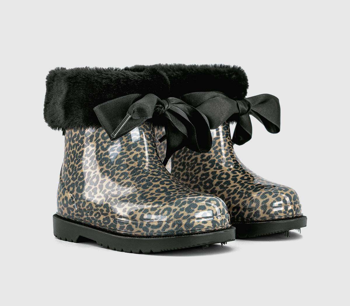 IgorBimbi Soft Toddler WelliesLeopard Black