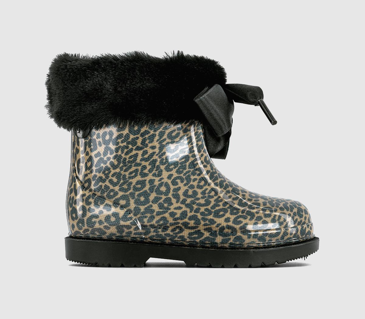 IgorBimbi Soft Toddler WelliesLeopard Black