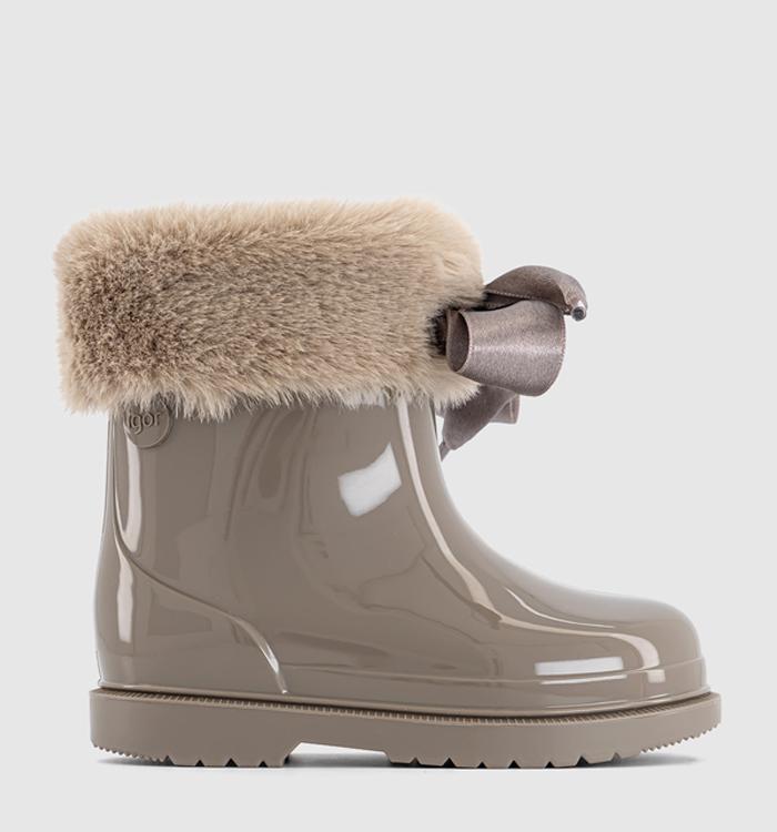 Igor Bimbi Soft Toddler Welly Boots Taupe