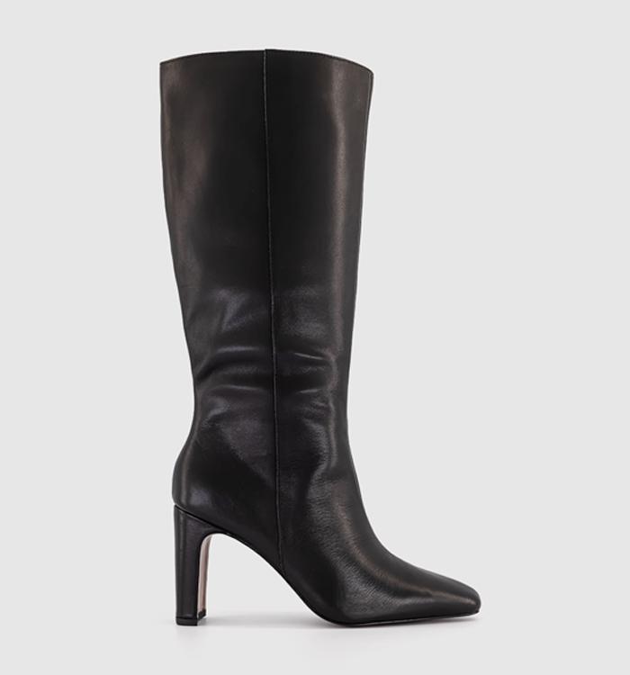 Black knee high boots size 9 best sale