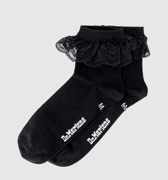 Dr. Martens Frill Socks Black