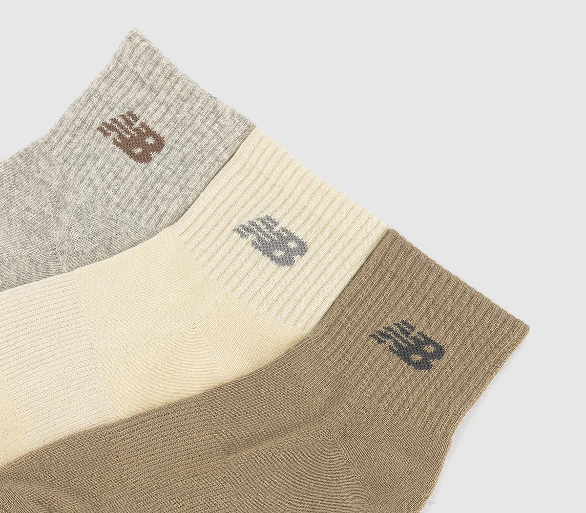 New Balance Socks Everyday Ankle Socks 3 Pack New Balance Socks Everyday Ankle Socks 3 Pack Neutral Multi