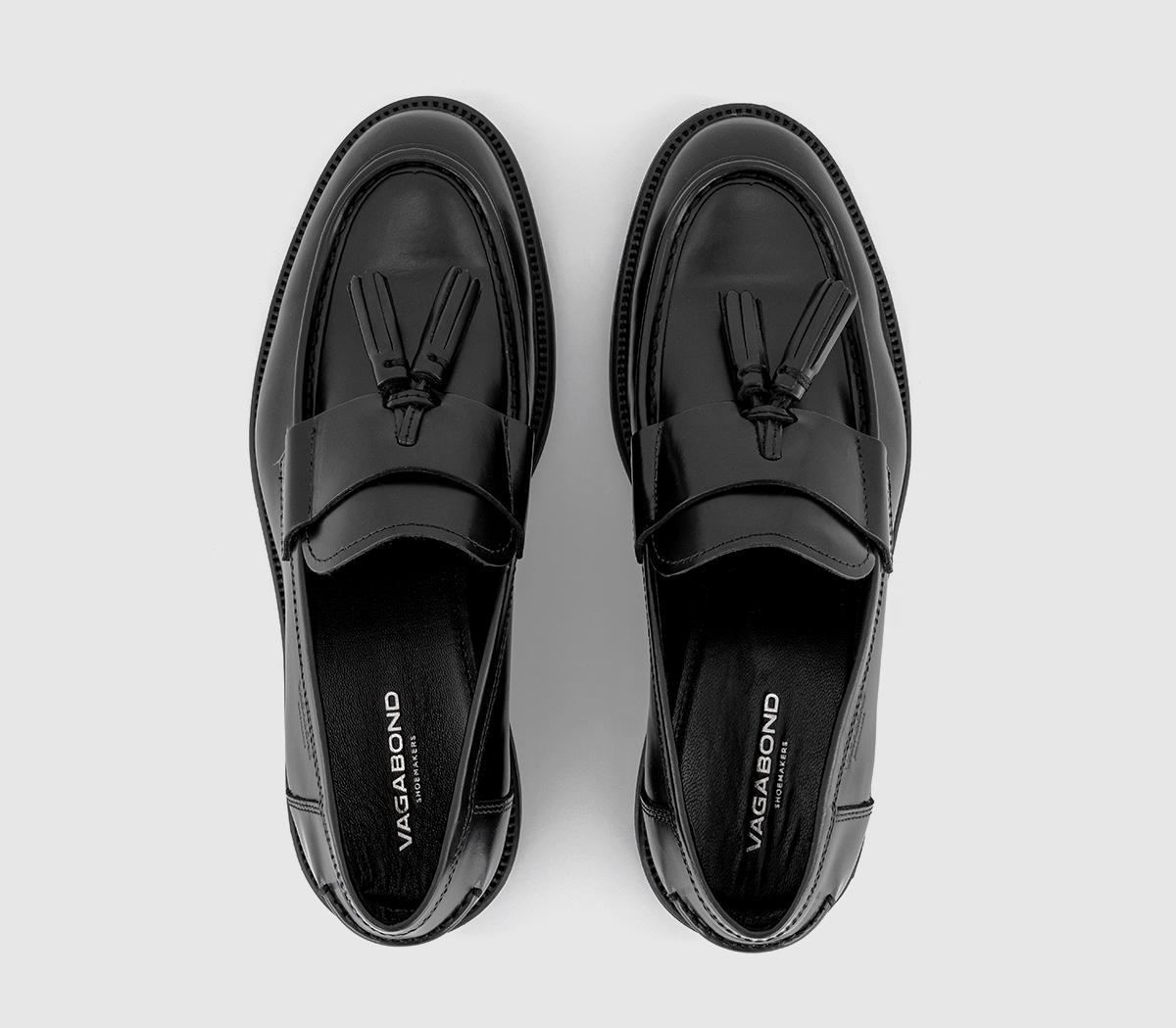 Vagabond ShoemakersAlex Tassel Loafers Vagabond ShoemakersAlex Tassel LoafersBlack Polished Leather