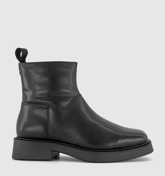Vagabond Shoemakers Jillian Warmlined Ankle Boots Black