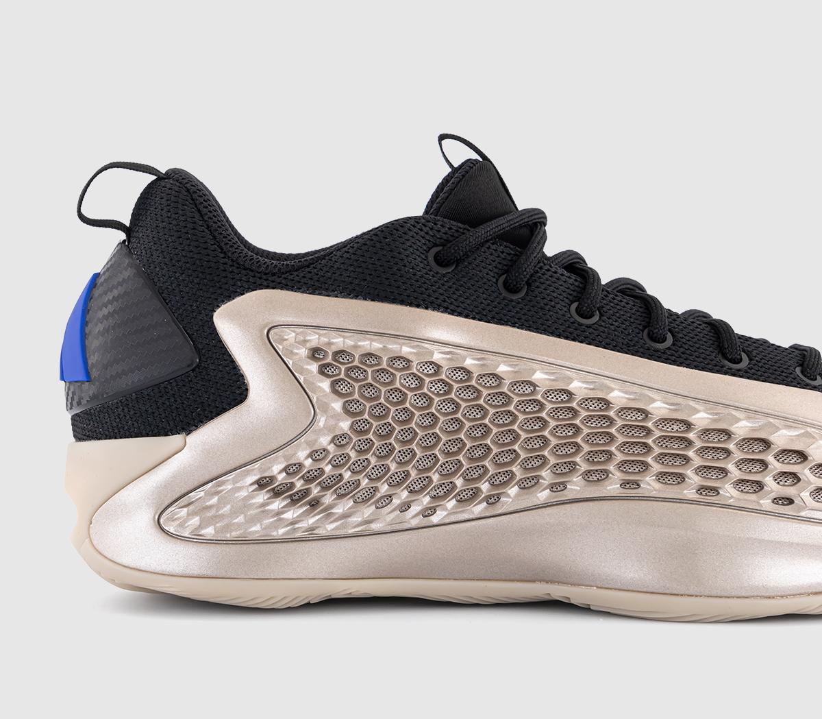 adidas A.E. 1 Low Trainers Champagne Met Core Black Lucid Blue