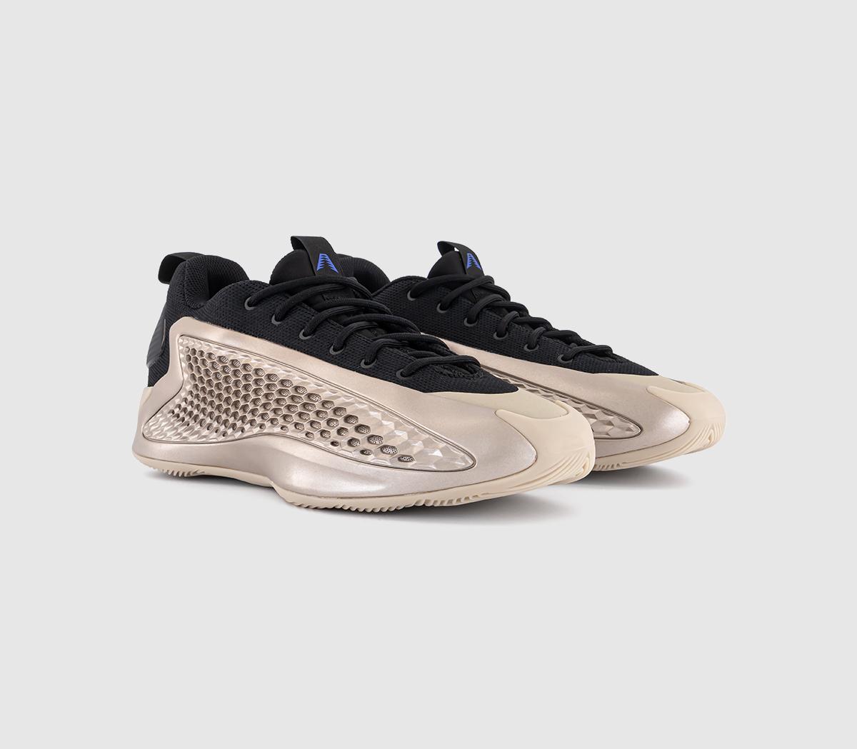 adidas A.E. 1 Low Trainers Champagne Met Core Black Lucid Blue