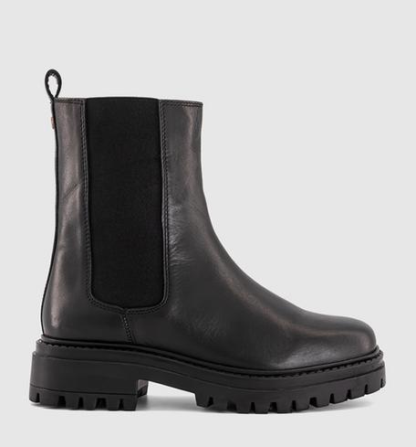 Adeline Square Toe Chelsea Boots