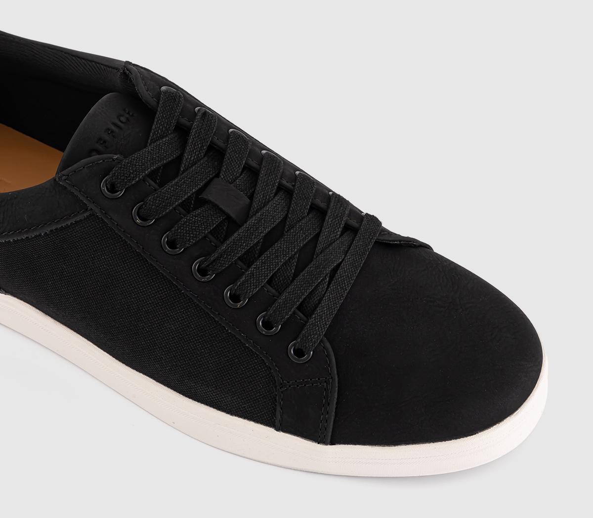 OFFICEClint 7 Eye Lace Up Trainers OFFICEClint 7 Eye Lace Up TrainersBlack