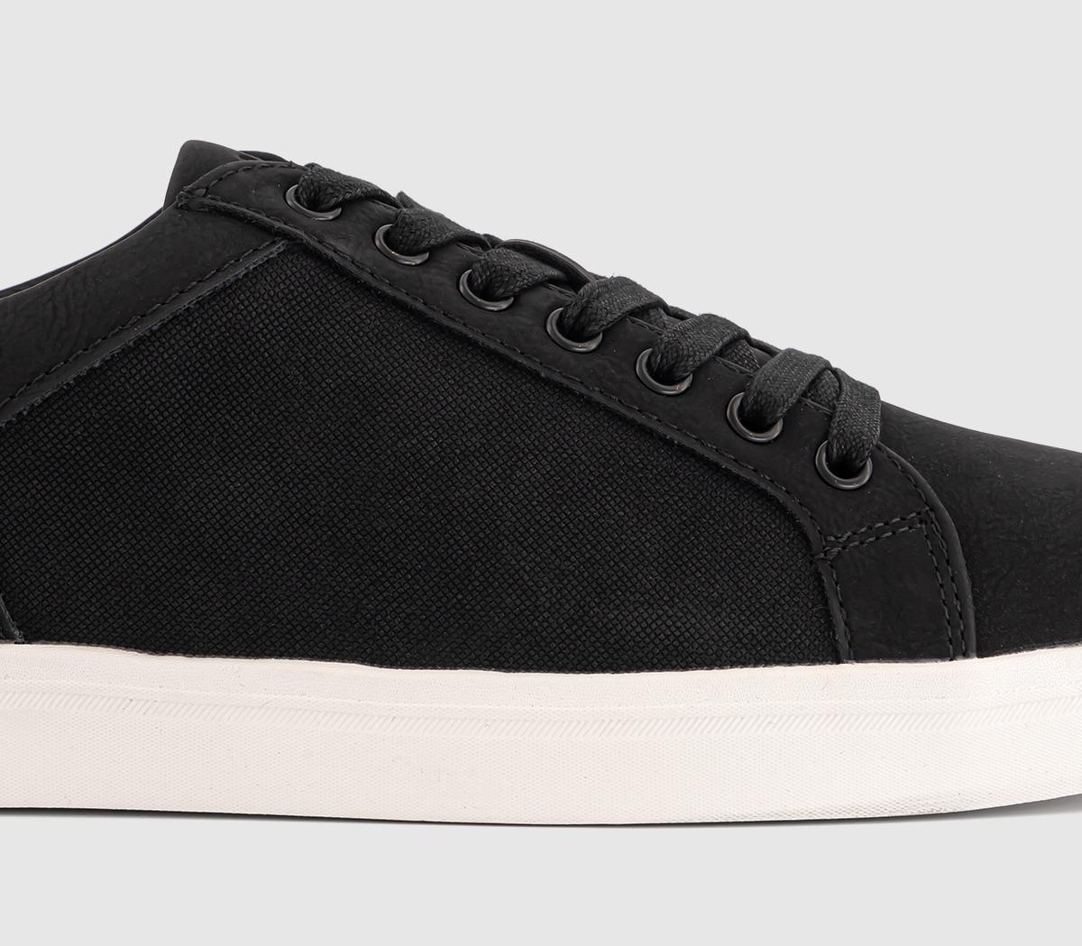 OFFICEClint 7 Eye Lace Up Trainers OFFICEClint 7 Eye Lace Up TrainersBlack