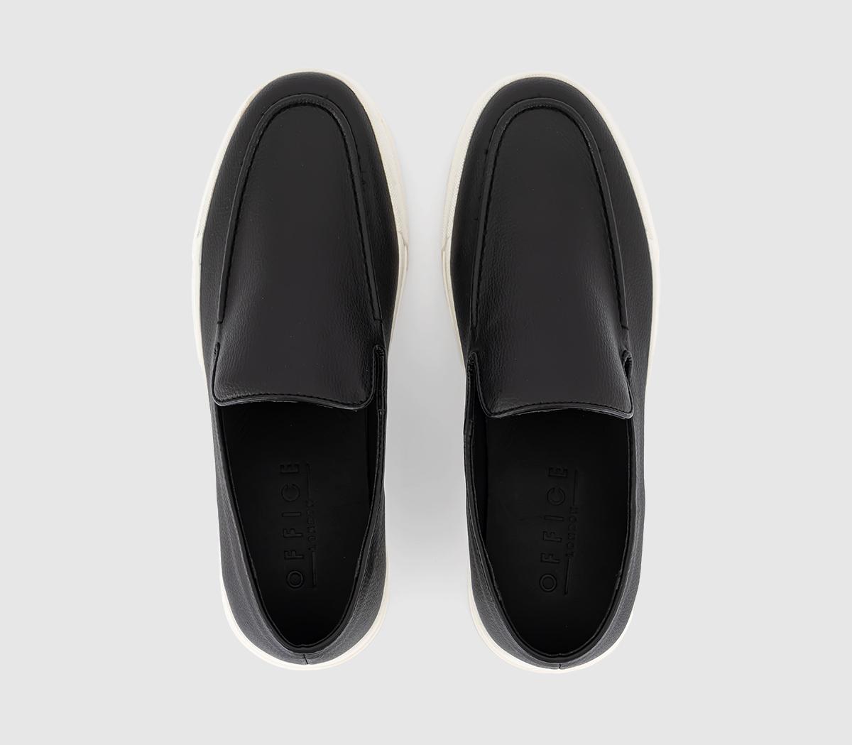 OFFICECory Slip On Cupsole Loafers OFFICECory Slip On Cupsole LoafersBlack