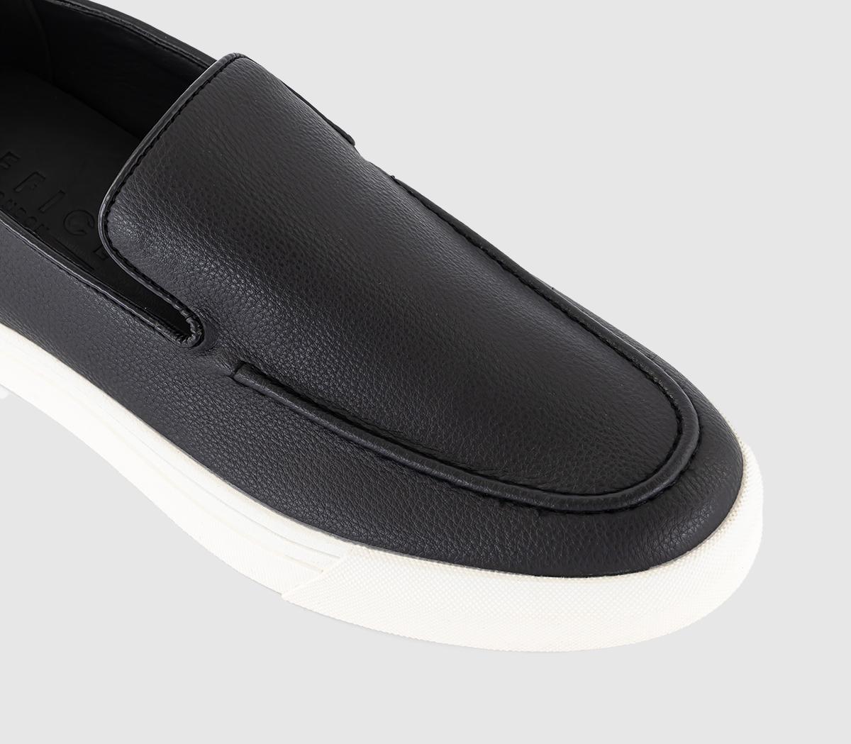OFFICECory Slip On Cupsole Loafers OFFICECory Slip On Cupsole LoafersBlack
