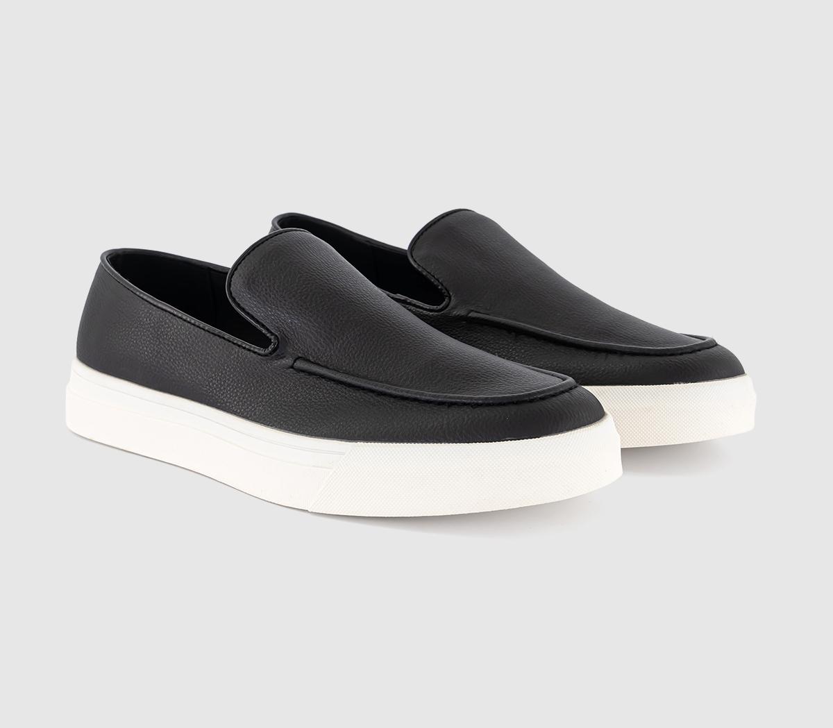 OFFICECory Slip On Cupsole Loafers OFFICECory Slip On Cupsole LoafersBlack