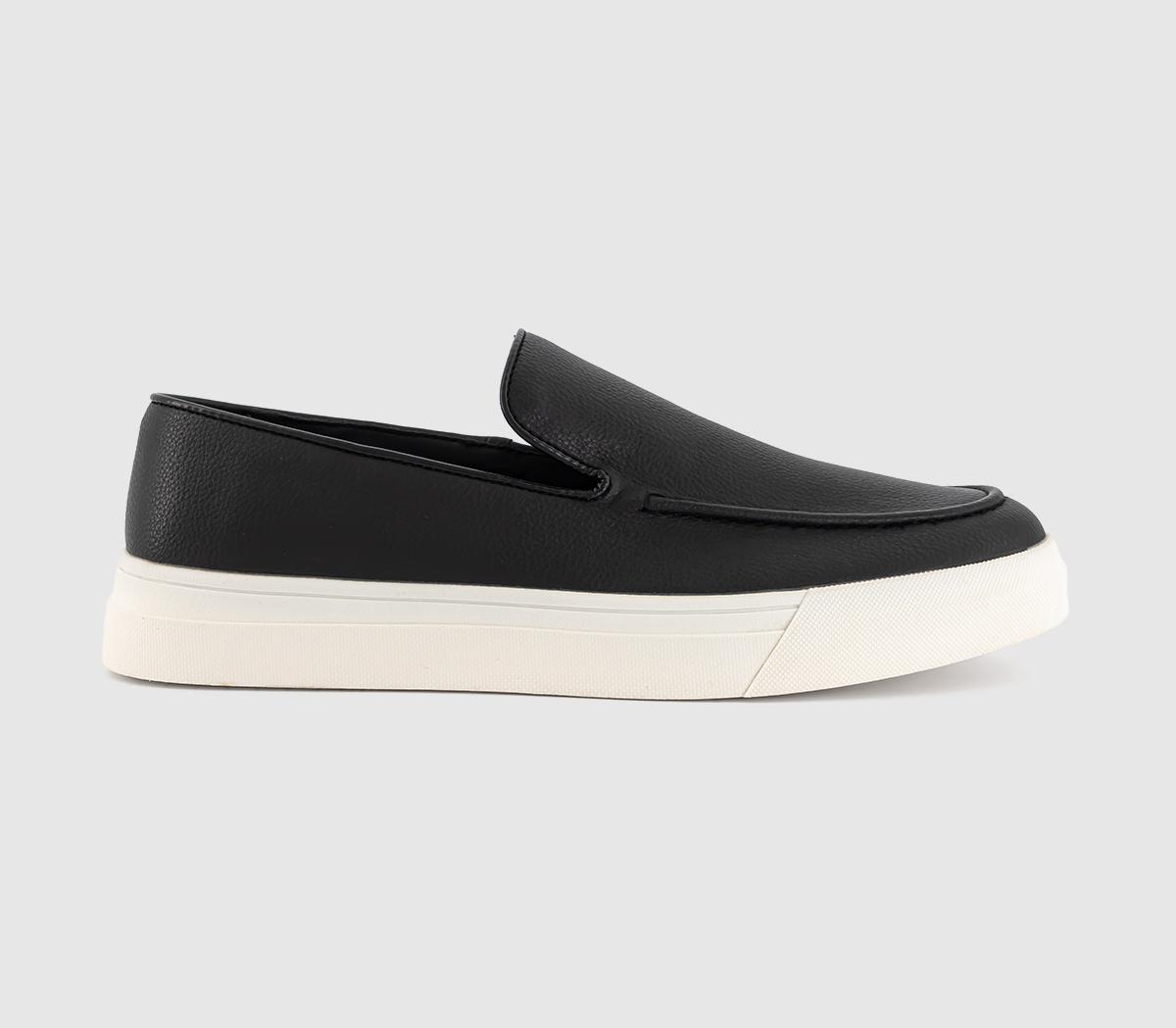 OFFICECory Slip On Cupsole Loafers OFFICECory Slip On Cupsole LoafersBlack
