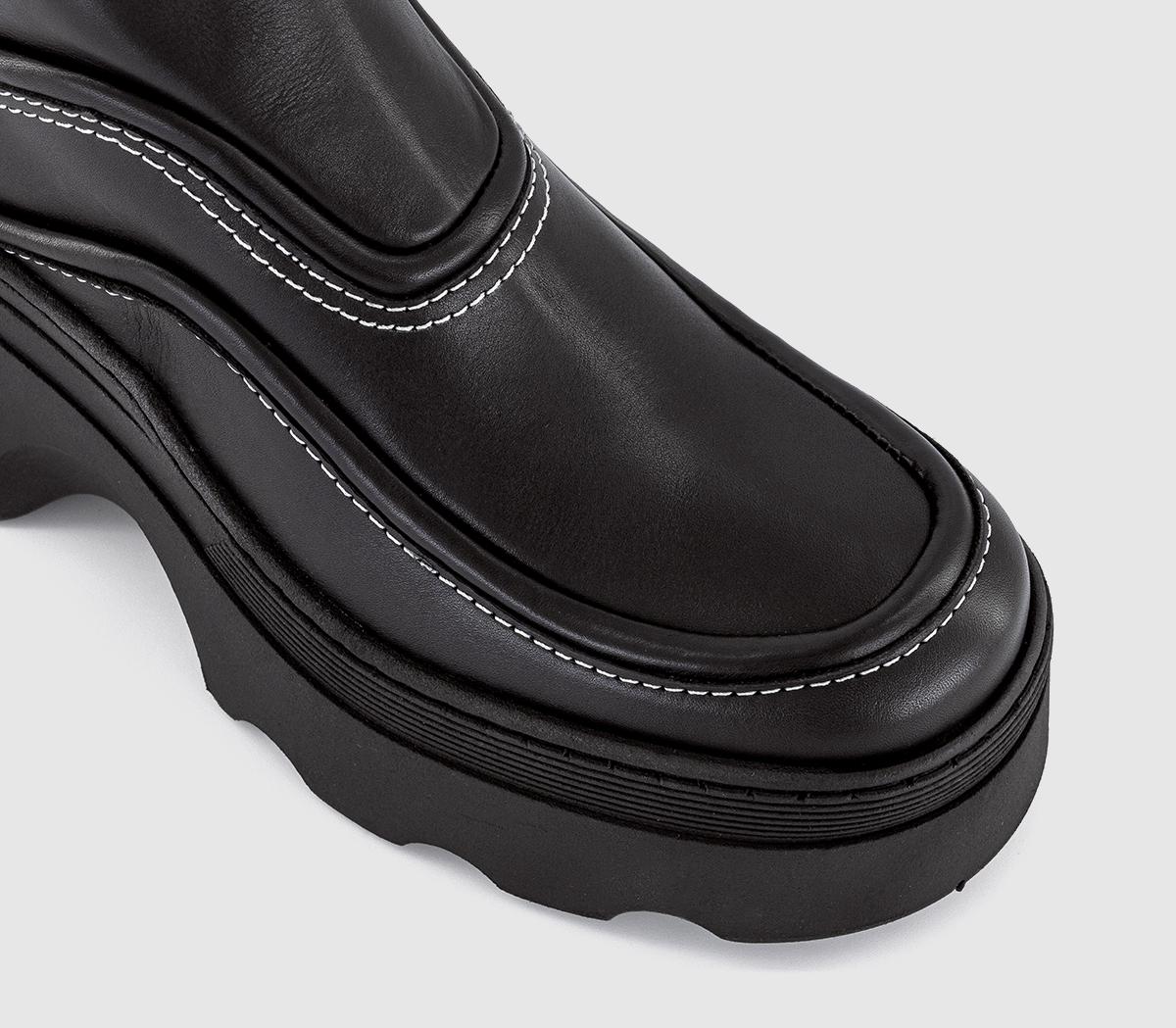 MiistaAnnelise Black Ankle Boots MiistaAnnelise Black Ankle BootsBlack