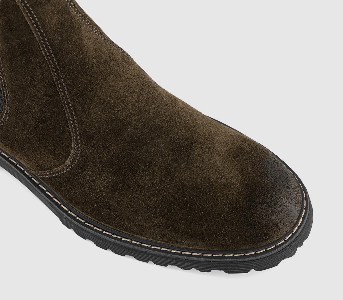 BarbourPatton Chelsea BootsOiled Brown Suede