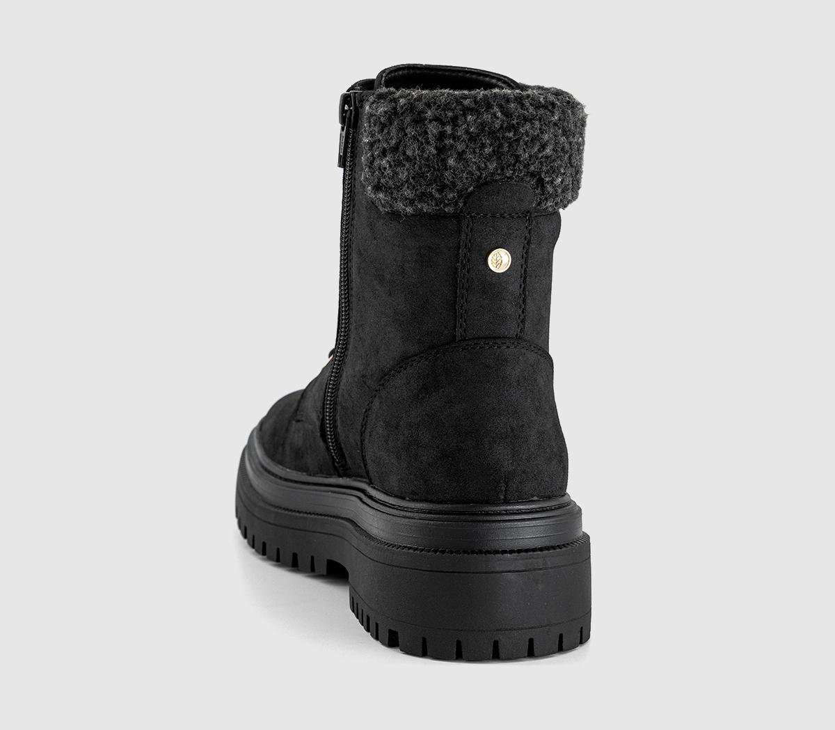 EARTHADDICTEarth Addict: Adar Borg Cuff Lace Up Ankle Boots EARTHADDICTEarth Addict: Adar Borg Cuff Lace Up Ankle BootsBlack