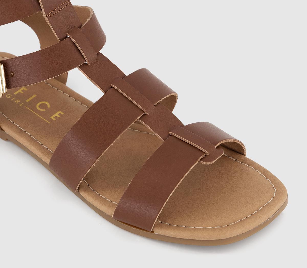 OFFICESkyler Gladiator Sandals OFFICESkyler Gladiator SandalsTan