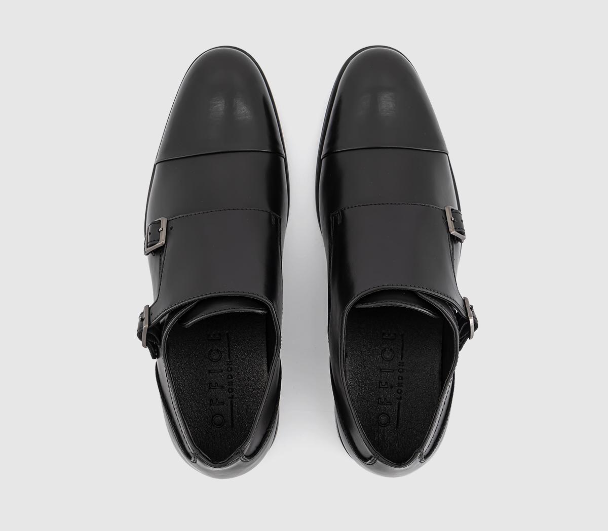 OFFICEMarcos Double Monk Strap Shoes OFFICEMarcos Double Monk Strap ShoesBlack