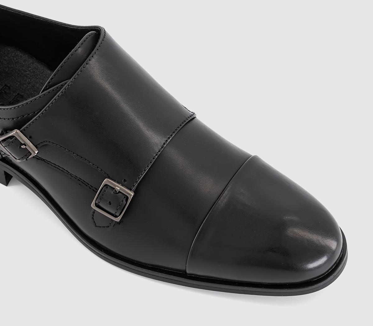 OFFICEMarcos Double Monk Strap Shoes OFFICEMarcos Double Monk Strap ShoesBlack
