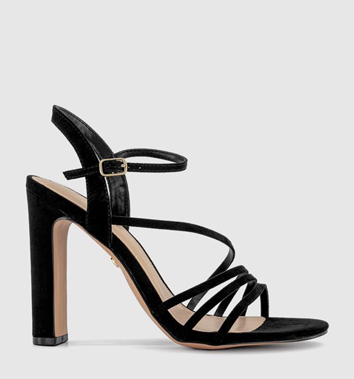 OFFICE Hera Strappy Heeled Sandals Black