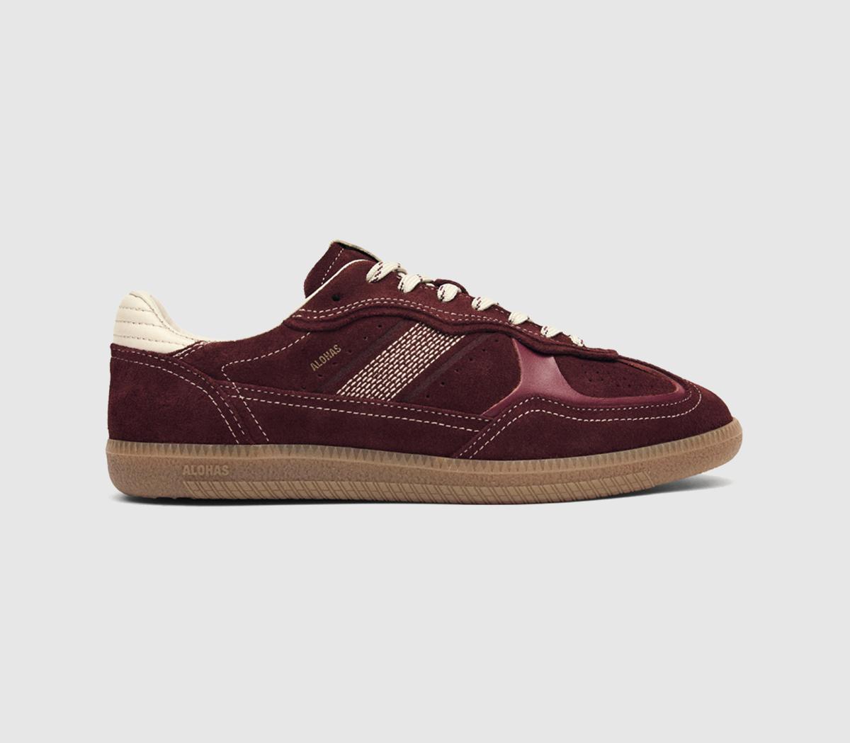 Alohas Tb.490 Rife Sneakers Burgundy  Red in Women's Size 3.5, Office Shoes