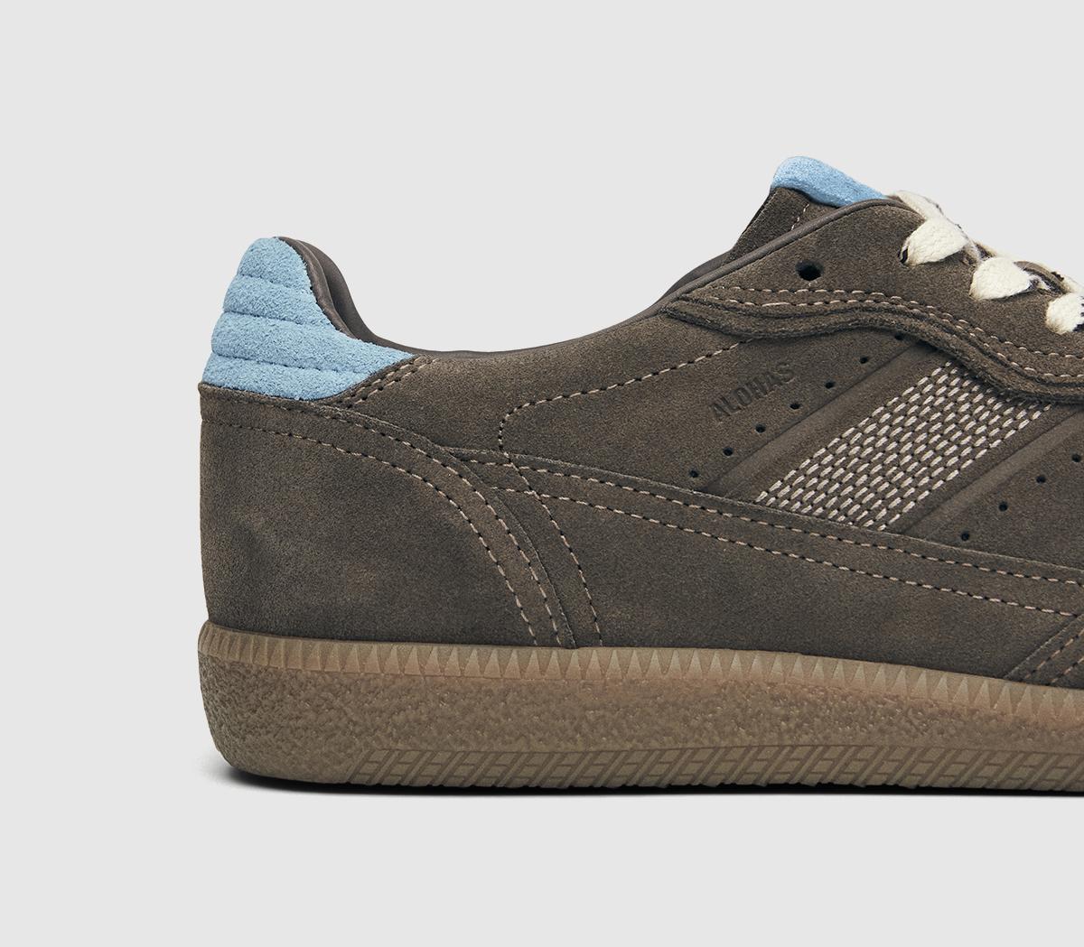 ALOHAS Tb490 Rife Sneakers Taupe Cornflower Blue - Women's Trainers