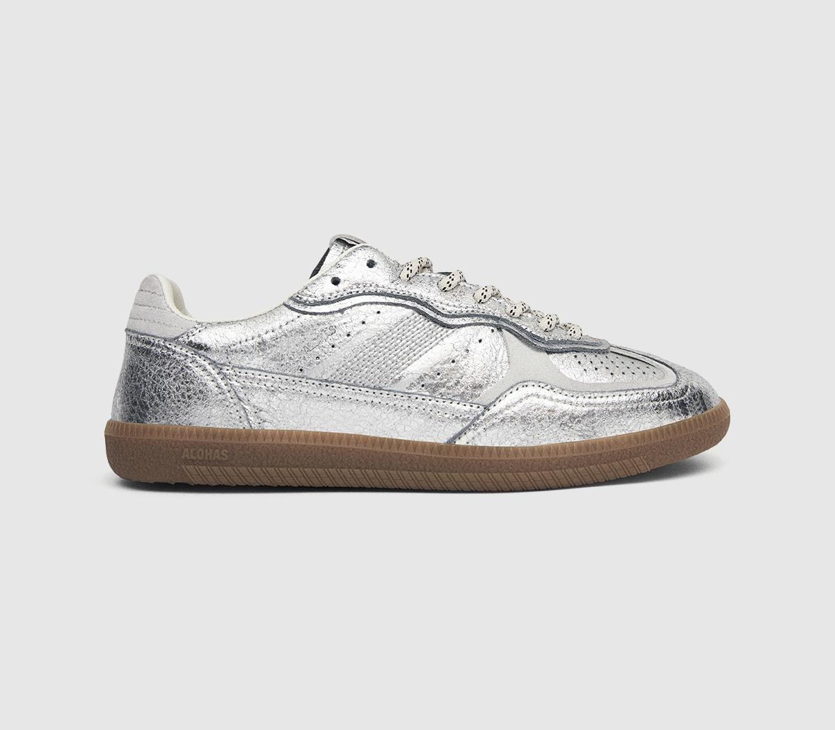 ALOHASTb.490 Rife SneakersRecycled Shimmer Silver Cream