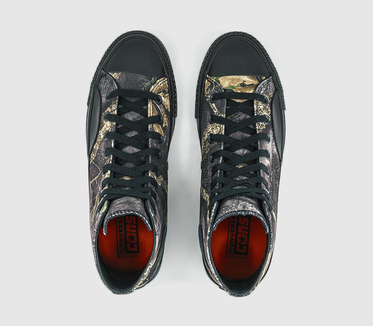 ConverseCtas Pro Hi TrainersRealtree Apx Black