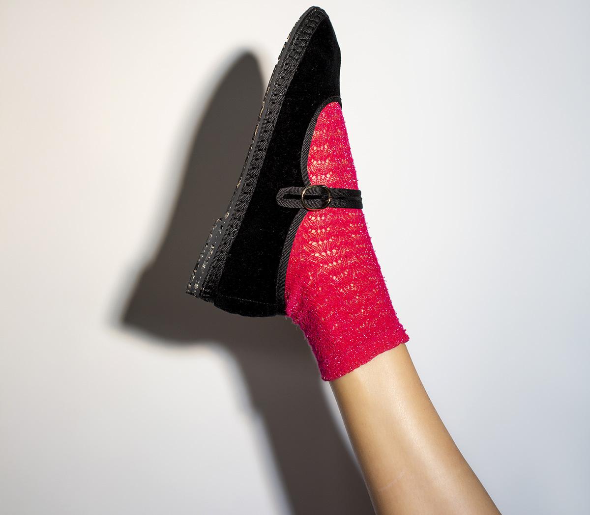FlabelusMary Jane Shoes FlabelusMary Jane ShoesBlack Velvet