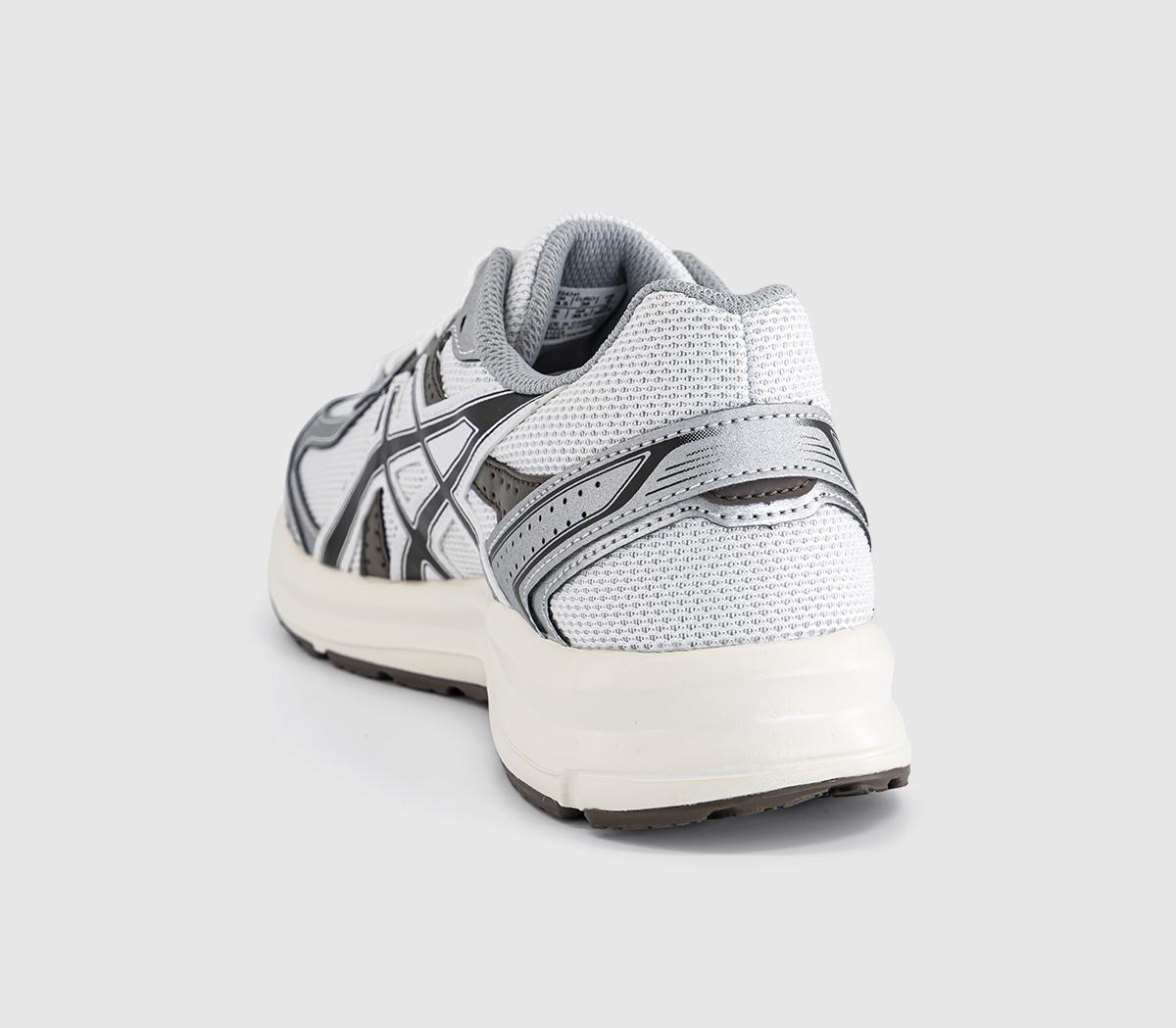 ASICSJog 100 S TrainersWhite Black Coffee