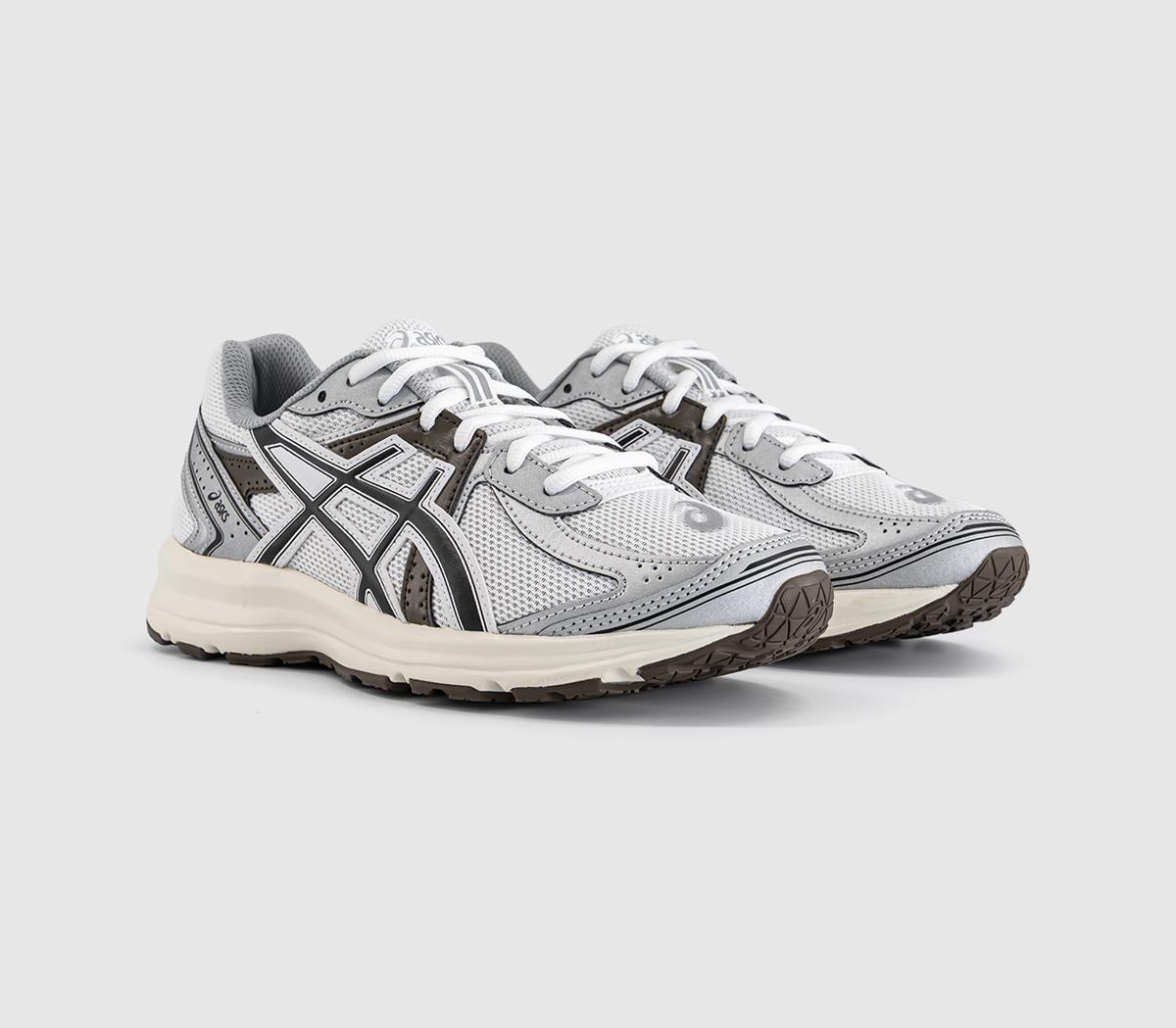 ASICSJog 100 S TrainersWhite Black Coffee