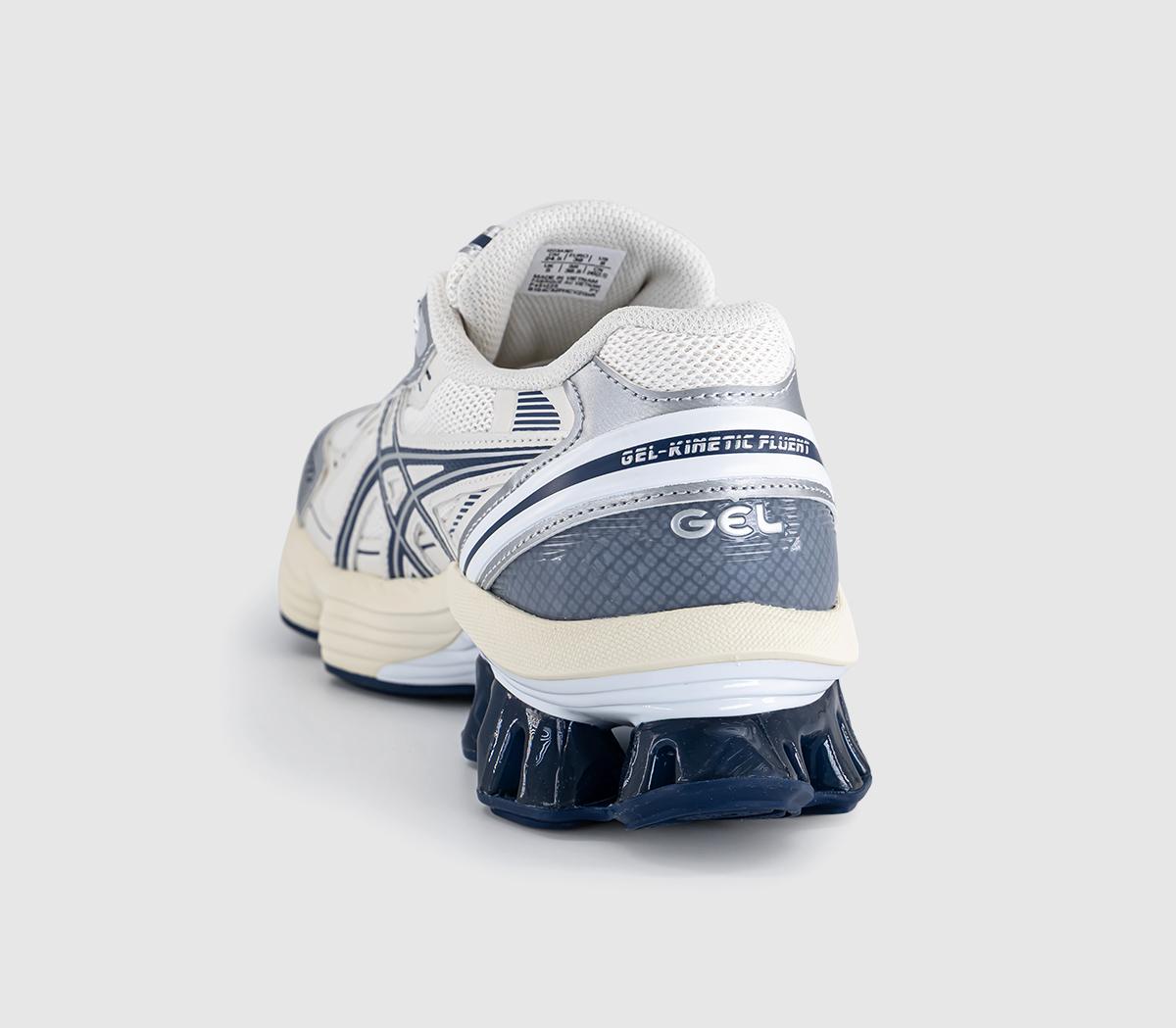 ASICSGel-Kinetic Fluent TrainersWhite Independence Blue