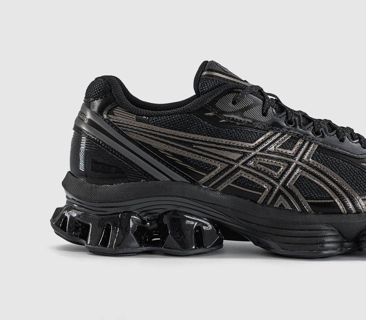 ASICS Gel-kinetic Fluent Trainers Black Graphite Grey - Women's