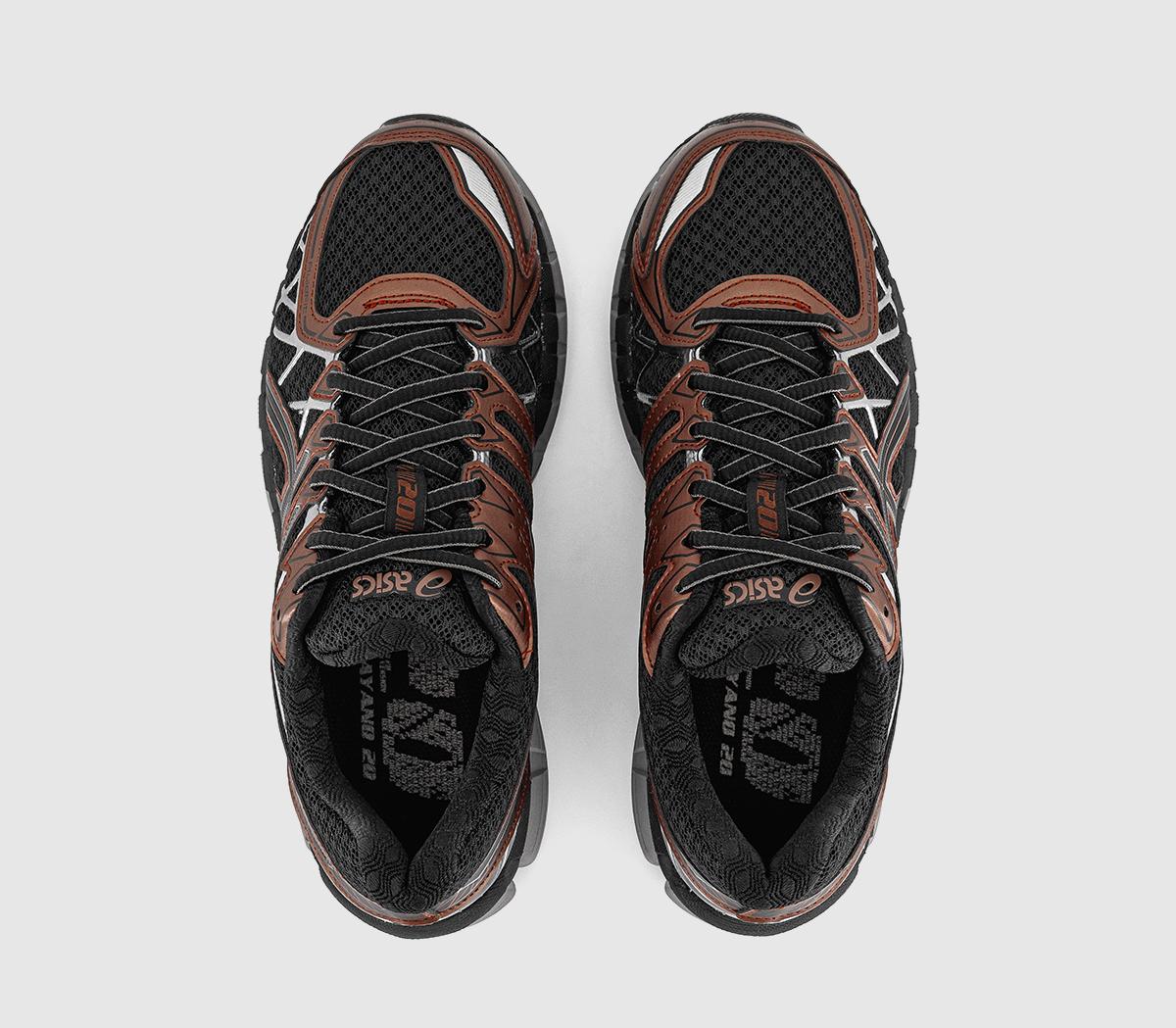 ASICSGel-kayano 20 TrainersBlack Reddish Brown